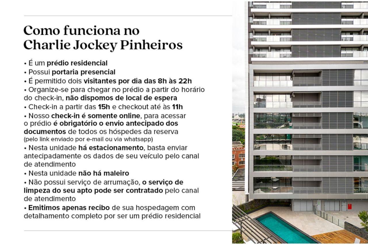 Charlie Jockey Pinheiros Apartment Sao Paulo Exterior photo